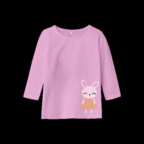 Se NAME IT Langærmet Bluse Vubie  Pastel Lavender hos SmartKidz