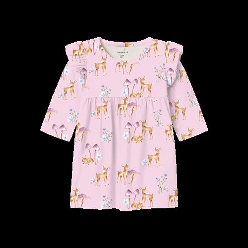 NAME IT Lang&#230;rmet Kjole Kusia Festival Bloom