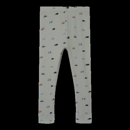 NAME IT Rib Leggings Dabu Wrought Iron