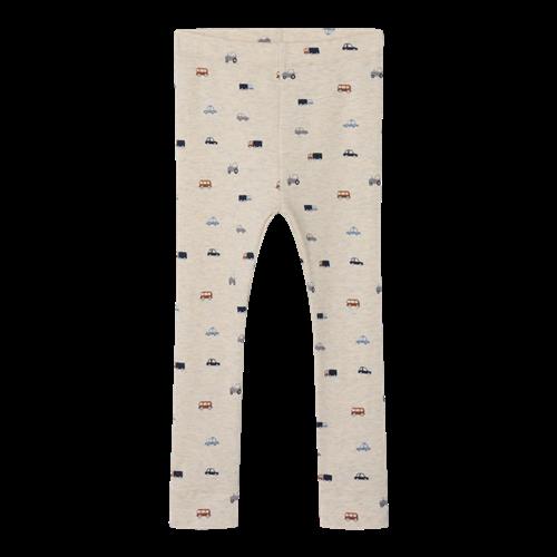 Se NAME IT Rib Leggings Dabu Peyote Melange hos SmartKidz