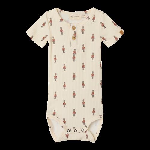 LIL ATELIER Kortærmet Body Gio Turtledove