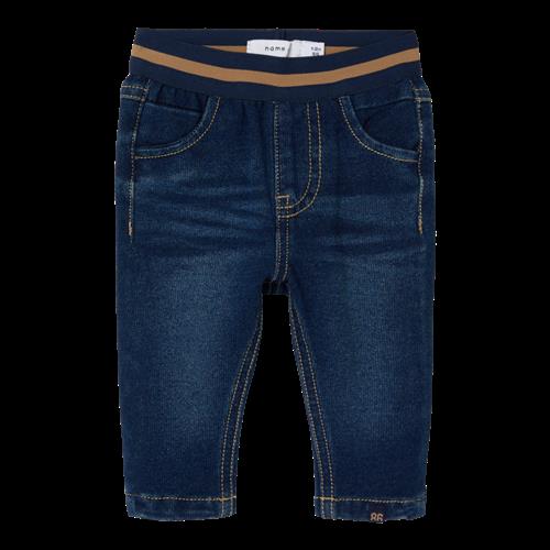 Se NAME IT Slim Sweat Jeans Silas Dark Blue Denim hos SmartKidz