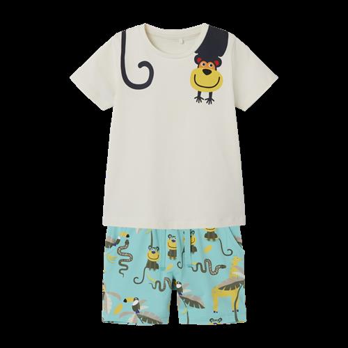 NAME IT Shorts Sæt Zomu Pool Blue
