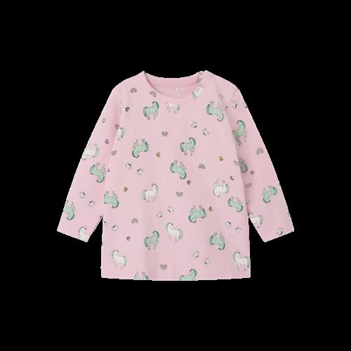 Se NAME IT Langærmet Bluse Jennia Parfait Pink hos SmartKidz