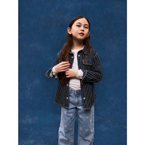 Se NAME IT Denim Overshirt Mine Dark Sapphire hos SmartKidz