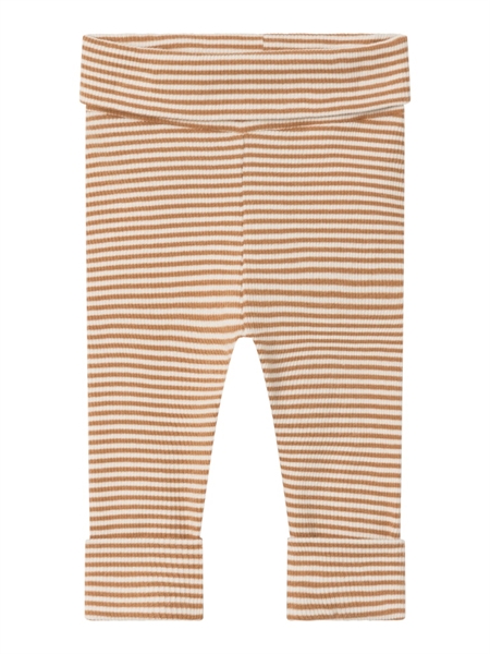 Se NAME IT Rib Leggings Berro Almond hos SmartKidz