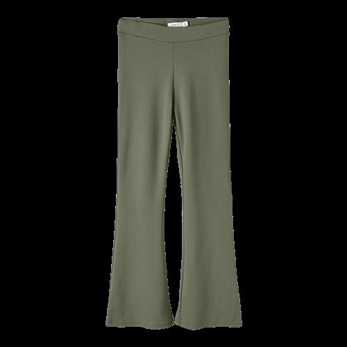 NAME IT Bootcut Pants Frikkali Deep Lichen Green