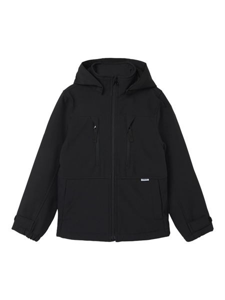 Se NAME IT Softshell Jakke Alfa Black hos SmartKidz