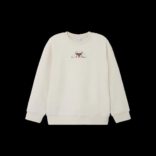Se NAME IT Sweatshirt Nakrave Peyote Melange hos SmartKidz
