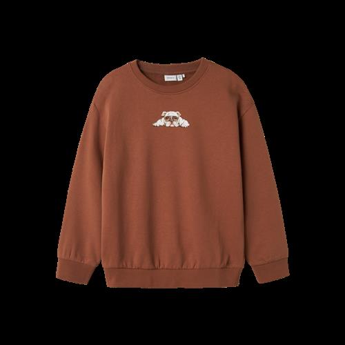 Se NAME IT Sweatshirt Nakrave Pecan Pie hos SmartKidz