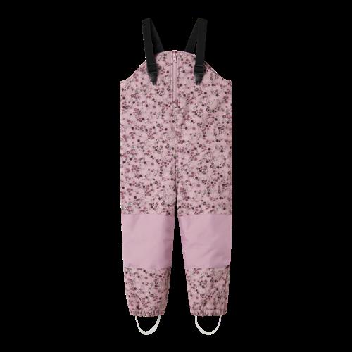 NAME IT Softshell Bukser Alfa Mauve Shadows Blomster