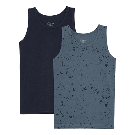 Se BIRKHOLM 2-Pak Tanktops Splash hos SmartKidz