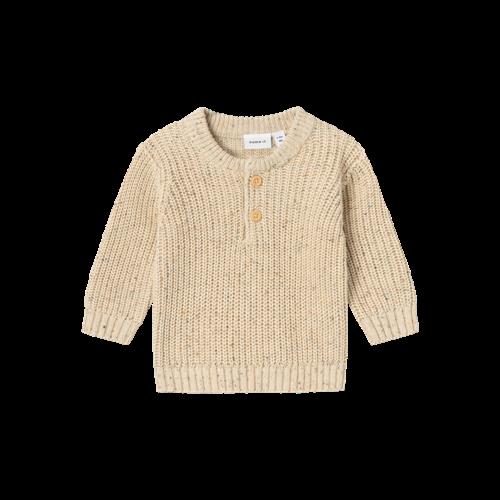 NAME IT Nesalle Striktrøje Summer Sand