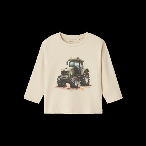 NAME IT Langærmet Bluse Nisa Summer Sand
