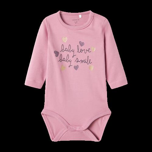 NAME IT Langærmet Body Neica Mauve Orchid