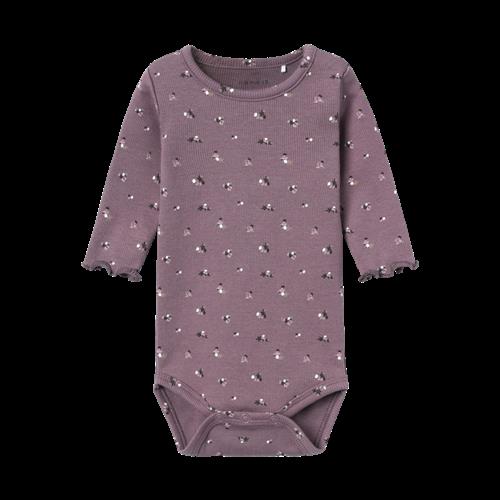 NAME IT Langærmet Body Olinne Arctic Dusk