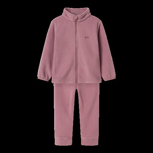 NAME IT Fleece Sæt Spektra Grape Shake