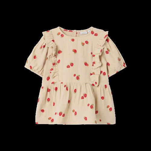 NAME IT Kortærmet Bluse Kornelia Peyote