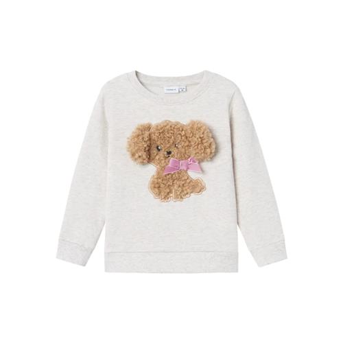 Se NAME IT Sweatshirt Ruby Peyote Melange hos SmartKidz