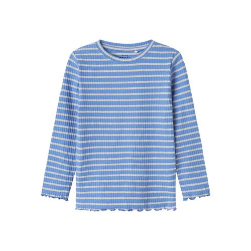 NAME IT Rib Bluse Vemma Glimmer Persian Jewel