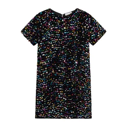 Se NAME IT Paillet Kjole Runica Black Multi hos SmartKidz