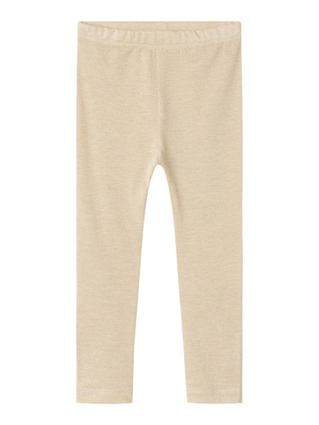 NAME IT Glimmer Leggings Rnanna Frosted Almond