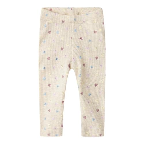 Se NAME IT Leggings Smiles Peyote Melange hos SmartKidz