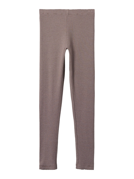 Se NAME IT Rib Leggings Odina Peppercorn hos SmartKidz