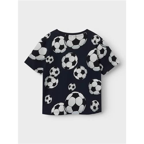 NAME IT Fodbold T-shirt Kidun Dark Sapphire
