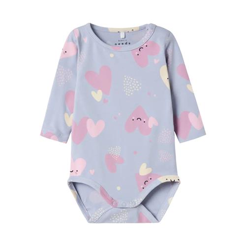 Se NAME IT Langærmet Body Vandora Icelandic Blue hos SmartKidz