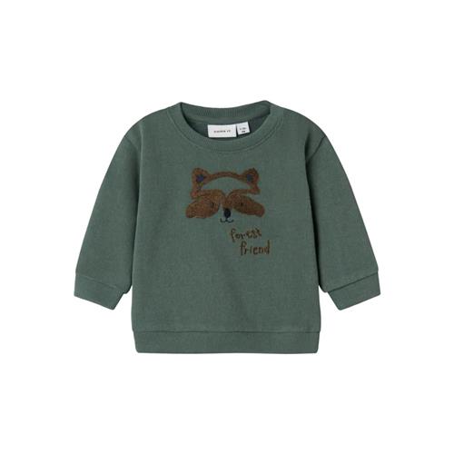 NAME IT Sweatshirt Salt Dark Forest