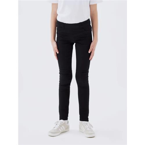 Se NAME IT Skinny Twill Leggings Polly Black hos SmartKidz