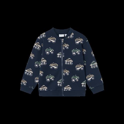 NAME IT Sweat Cardigan Seb Dark Sapphire