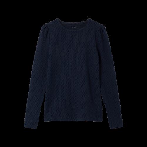NAME IT Bluse Tannea Dark Sapphire