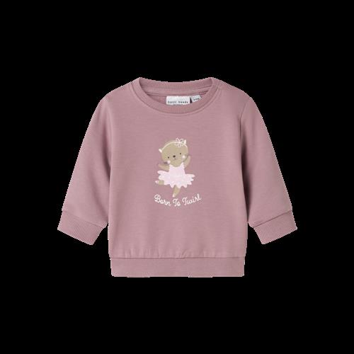 Se NAME IT Baby Sweatshirt Vrillie Elderberry hos SmartKidz