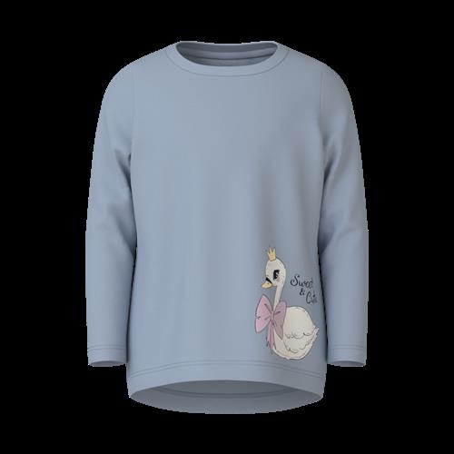NAME IT Langærmet Bluse Vix Subdued Blue