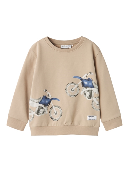 Se NAME IT Sweatshirt Teodor Pure Cashmere hos SmartKidz