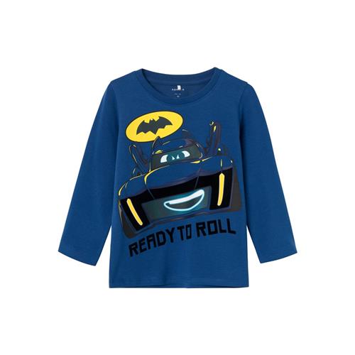 Se NAME IT Batwheels Langærmet Bluse Jakinto Set Sail hos SmartKidz