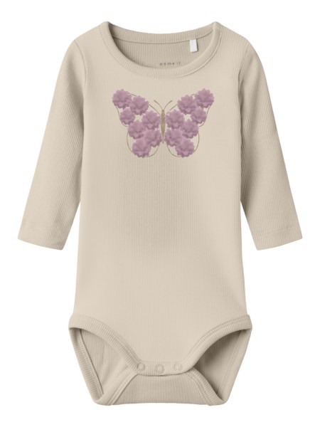 Se NAME IT Langærmet Body Bolia Summer Sand hos SmartKidz