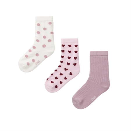 Se NAME IT 3-Pak Sokker Tummi Winsome Orchid hos SmartKidz