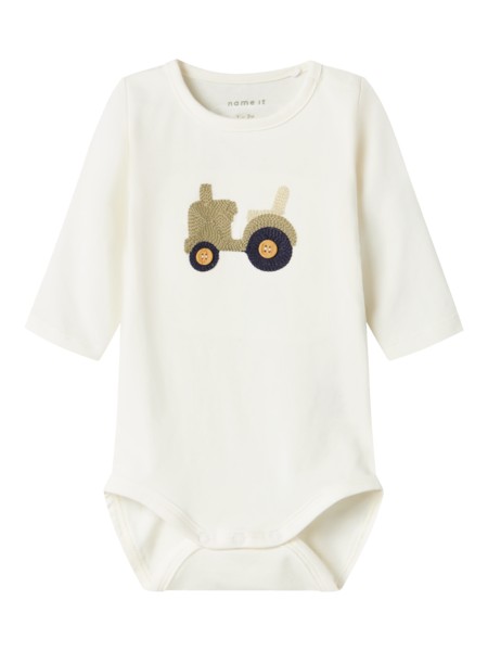 Se NAME IT Langærmet Body Bacto Cloud Dancer hos SmartKidz