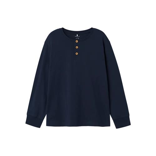 Se NAME IT Langærmet Bluse Steffen Navy Blazer hos SmartKidz