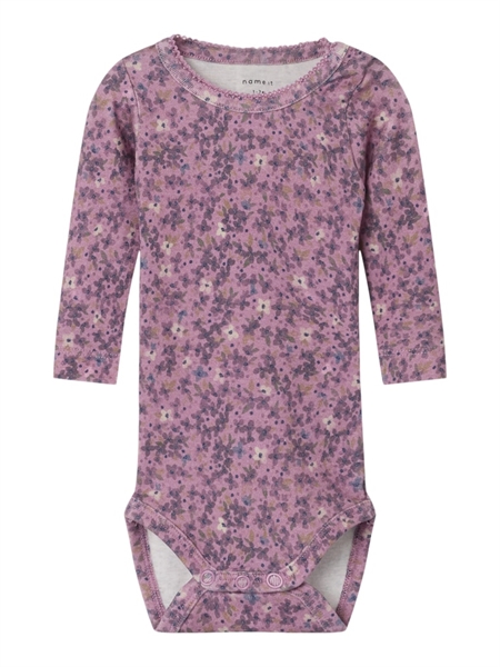 Se NAME IT Langærmet Body Ninne Mauve Orchid hos SmartKidz