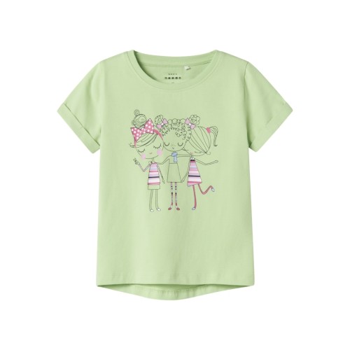 Se NAME IT T-Shirt Vix Arcadian Green hos SmartKidz