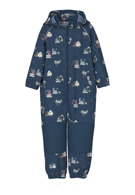 NAME IT Softshell Dragt Alfa08 Sargasso Sea Work