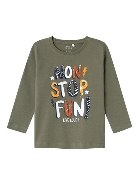 Se NAME IT Bluse Vux Dusty Olive hos SmartKidz