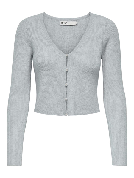 Se ONLY Perle Strik Cardigan Rica Blue Fog hos SmartKidz