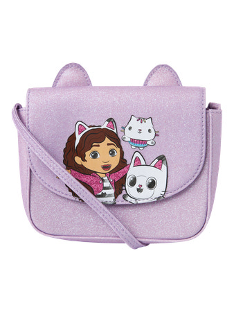 Se NAME IT Gabby Glitter Taske Lavender Mist hos SmartKidz