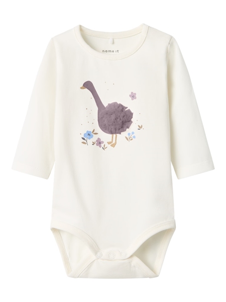Se NAME IT Langærmet Body Dine Cloud Dancer hos SmartKidz
