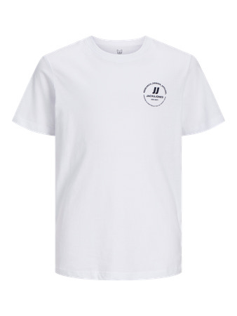 Se Jack & Jones Logo T-shirt Swift Tee White hos SmartKidz